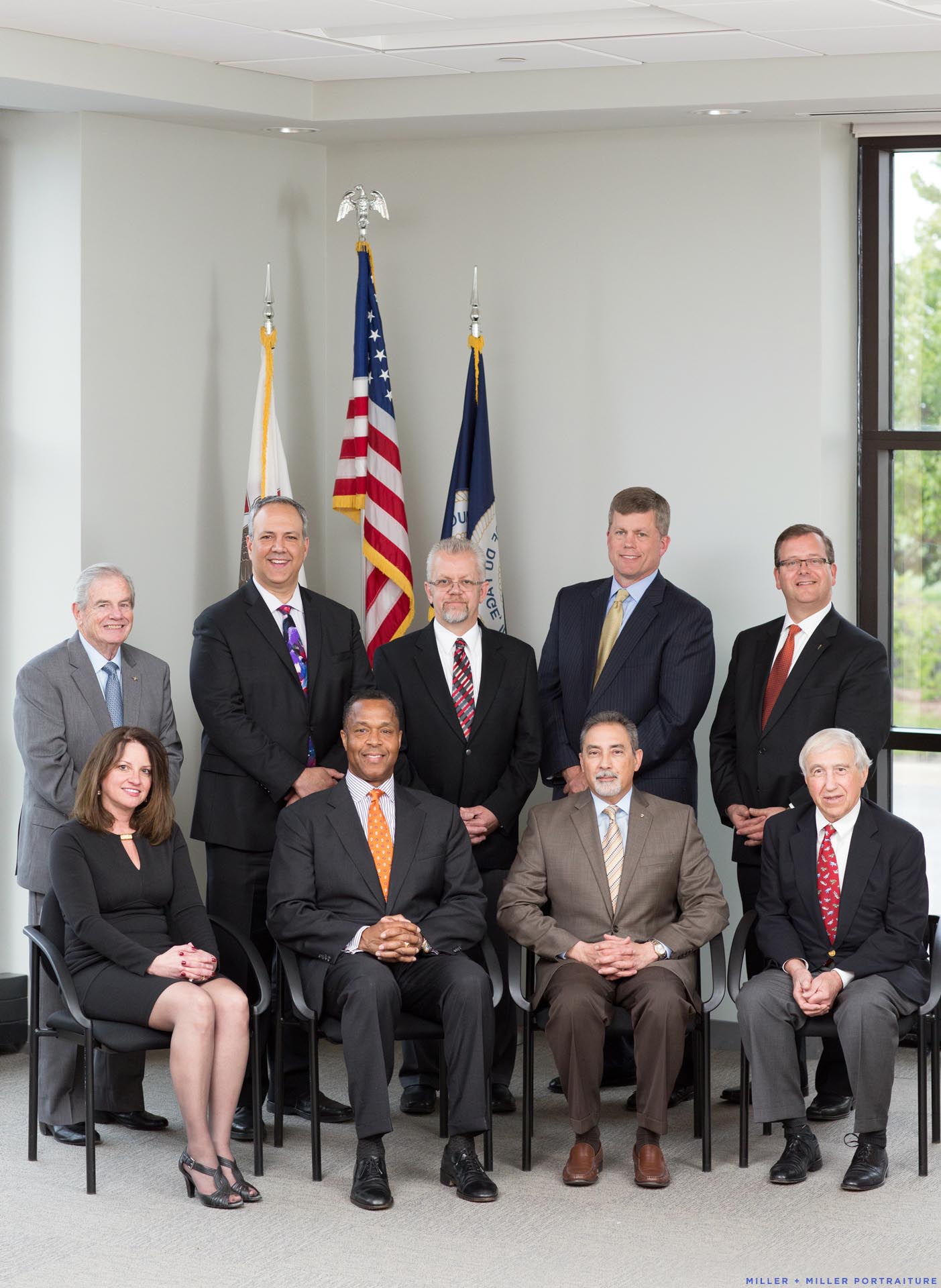 board members group photo headshots